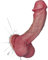 Realistischer Dildo,22cm XXL Analdildo mit Starke Saugnapf,Silikon Dildo Analplug Buttplug Echte Penis Nachbildung,100% Hautgefühl, Sex Spielzeug für die Frauen und Männer,Freihändiges Spielen