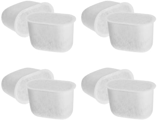 8 Stück Ersatz Wasserfilter für Keurig Holzkohle Wasserfilter Kohlefilter für 1.0 und 2.0 Keurig Kaffeemaschinen