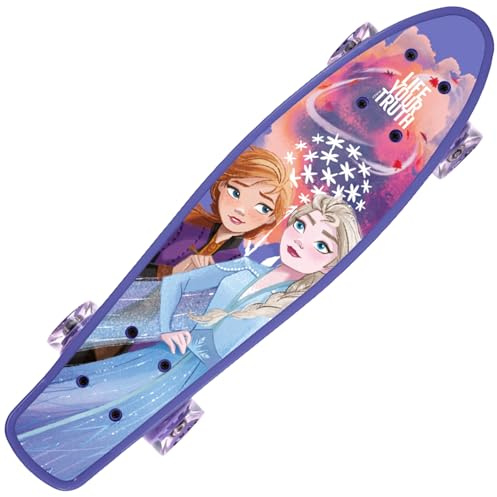 Fish Skeeter 55 cm, tavola antiscivolo, leggera, STABILE da 20-50 kg (DISNEY Frozen)