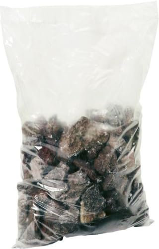 HENDI Pierres de Lave, Gros/Grand, pour Différents Types de Grills et Barbecues à Gaz, Roche Volcanique Naturelle, Pierre Réfractaire, Sac de 5 kg