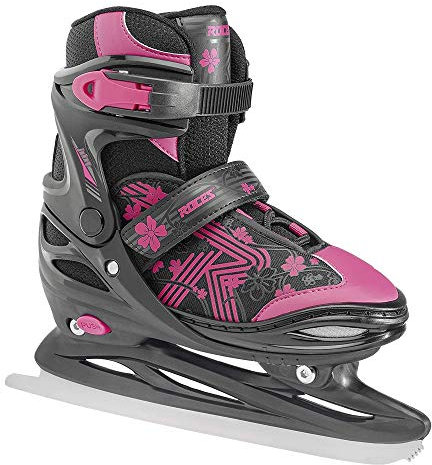 Roces Mädchen Jokey Ice 3.0 Girl Schlittschuh, Black-pink, 30-33