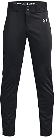 Under Armour Boys Utility Baseball Pant, (001) Black / / White, Large