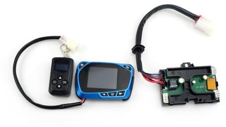 Donkivvy Scheda di controllo del riscaldatore diesel per auto da 12 V, scheda madre per riscaldatore diesel con monitor LCD, telecomando per riscaldatori di parcheggio diesel ad aria da 3 KW 5 KW 8 KW