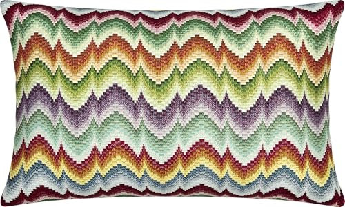 Erwin Müller Kissenhülle Welle bunt Größe 30x50 cm