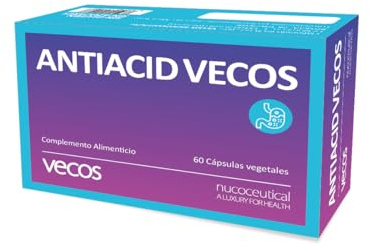 Antiácido Natural con Alginato de Sodio - Alivio Rápido de Reflujo, Acidez y Ardor - 60 Cápsulas Vegetales Sin Químicos - Digestión Confortable