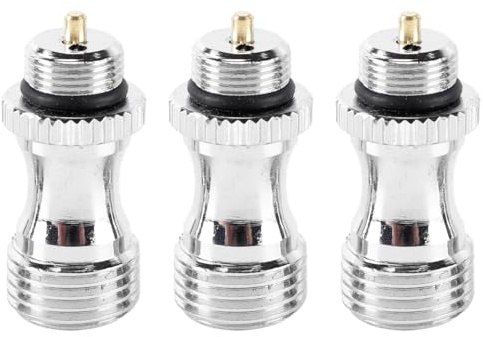 Ausi Stainless Steel Air Valve for Double Action Airbrush Parts Paint Tool Accessories 3Pcs
