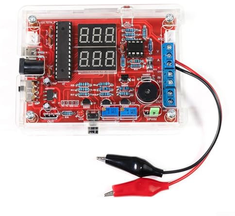 Vasiumic Kit de pratique de soudure électronique multifonction avec fonctions multimètre numérique pour débutants DIY Mesure du courant électronique Kit d'apprentissage (sans boîtier)