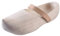 Battle-Merchant - Holzschuhe mit Lederriemen für Herren, Damen und Kinder Gr. 27-47 – Gartenschuhe, Klunschen, Clogs, Unisex - Made in Germany (41 EU, Beige)