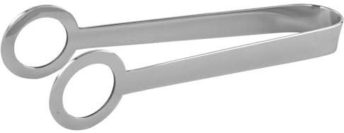Fink Eiswürfelzange 16 cm aus Edelstahl Greifzange für Eiswürfel