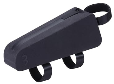 BBB Cycling Fahrradoberrohrtasche Fahrradrahmentasche I wasserdichte Fahrradrahmentasche I Bikepacking Fahrradrahmentasche I SealTank M BSB-62M, 0,55, Schwarz