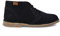 PAYMA - Stivali Stivaletti Safari Deserto in Pelle per Uomo e Donna. Fatto in Spagna. Scarpa Chukka in Crosta di Pelle Sport. Chiusura con Lacci. Suola in Gomma. Colore: Blu Navy, Taglia: EU 44