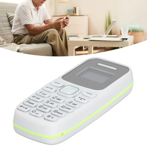 Jectse El Teléfono Móvil Más Pequeño del Mundo, BM310 gsm 2G Mini Teléfono Celular Desbloqueado, Compatible con Tarjeta SIM Dual, Radiación Ultrabaja, Marcador Bluetooth de 380 MAh,