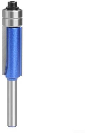 Innovative Design 1PC Trim Router Bit with Ball Bearings Long Lasting Performance in Cutting Tasks (6.35x12.7 )
