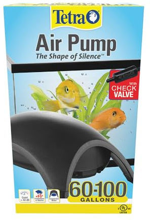 Tetra Aquarium Air Pump, Whisper for 100 Gallon Fish Tank