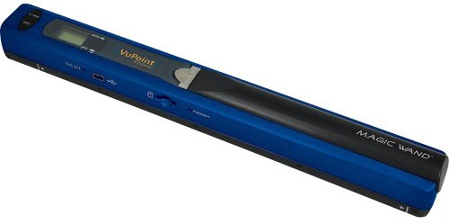 VuPoint Magic Wand Hand Scanner - PDS-ST415BU-VP Blue