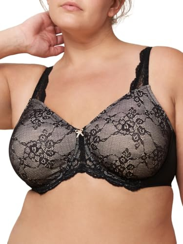 Triumph Contouring Sensation W01 Minimizer BH för kvinnor, Svart, 85F