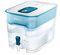 BRITA Flow système de filtration d'eau Cool blue (8,2L) avec 1 filtre MAXTRA PRO All-in-1 qui réduit PFAS, chlore et calcaire - distributeur d'eau XXL, convient au réfrigérateur