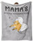 Juratar® Geschenke für Mama – Lustige Kuscheldecke für Mama in besonders weicher Qualität – Geburtstagsgeschenk für Mama, Muttertagsgeschenk 157 × 132 cm