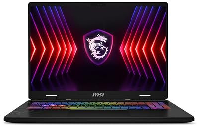 MSI Crosshair 17 Inch QHD+ 240Hz Gaming Laptop - (Intel Core i7-14700HX, NVIDIA GeForce RTX4060, 16GB RAM, 1TB SSD, Windows 11 Home) - Cosmos Grey