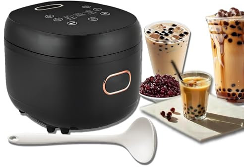 5 L, Máquina De Tapioca, Máquina Comercial De Té Con Leche Perlada, Panel Táctil, Producción Rápida, Tienda De Té Con Leche Sin Preocupaciones, Mejora Fácilmente El Sabor De Tus Bebidas