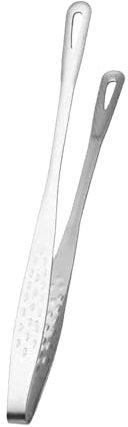 Pinzas de barbacoa de acero inoxidable 304 de 24 cm/28 cm, para reuniones familiares y uso profesional, herramienta de barbacoa a prueba de óxido