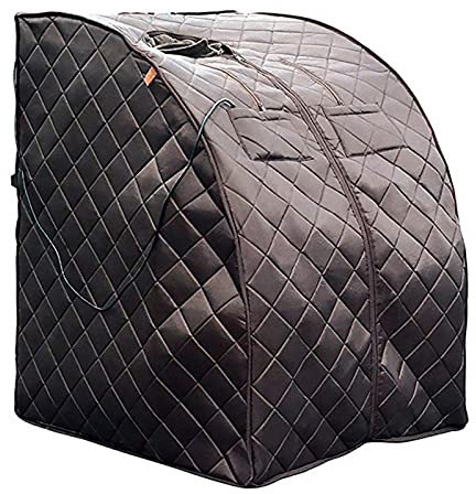 YZ-LIANG Adelgazante infrarrojo Sauna portátil Placa Profesional Inicio Sauna SPA Seca Sauna Portátil Sauna Baño de Fibra de Carbono Calefacción Peso Peso
