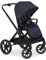 hauck Kinderwagen mit Beindecke Walk N Care ab Geburt bis 22 kg mit Liegefunktion, Becherhalter, Sitz Wendbar & Höhenverstellbar, Gummireifen, Teleskopgriff, UPF 50+, Zusammenklappbar (Dark Navy Blue9