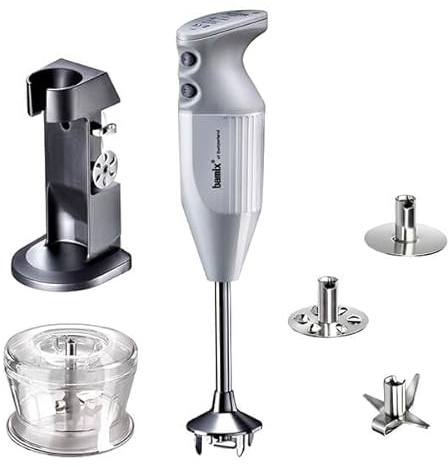 Bamix Deluxe White 200W Hand Blender