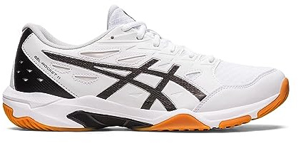 ASICS Herren Gel-Rocket 11 Sneaker, White Pure Silver, 44.5 EU