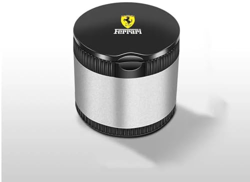 Bilaskkopp för Ferrari 488 Roma SF90 812 360 F430 296 458 F12 Portofino 456, bärbar, multifunktionell, rökfri askkopp med lock, interiör tillbehör, 6,9 x 7 cm D