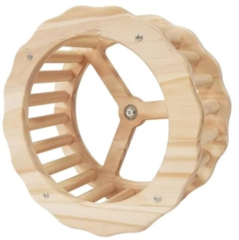 Osmond Vogelkäfig-Sitzstange, Drehbares Rad, Spielzeug, Stehendes Rad, Haustiertraining, Vogelbedarf