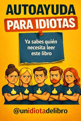 AUTOAYUDA, PARA IDIOTAS: Porque solo con ver esta portada ya sabes quién necesita leer este libro (LIBROS PARA IDIOTAS)