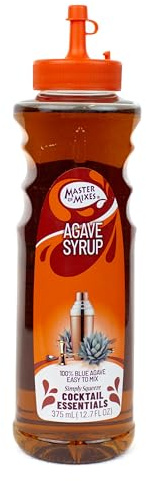 Master of Mixes Cocktail Essentials Agave Nectar, 375 ML Bottle (12.7 Fl Oz)
