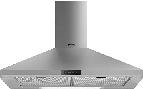 Smeg KDE600EX cappa aspirante 553 m³/h Cappa aspirante a parete Acciaio inossidabile D