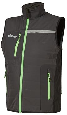 U-POWER | Gilet da Lavoro Uomo con Zip WALL, in Grafene, Termoregolante e Idrorepellente, 100% poliestere