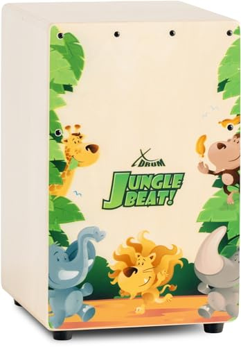 XDrum KC-37JB cajon enfants Jungle Beat