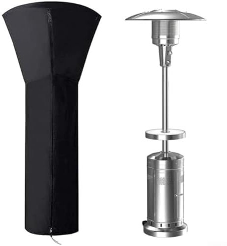 RANRAO Heater Cover Garden Patio Heater Waterproof Canopy Terrace Garden Dust Cover(221 * 85 * 48CM)