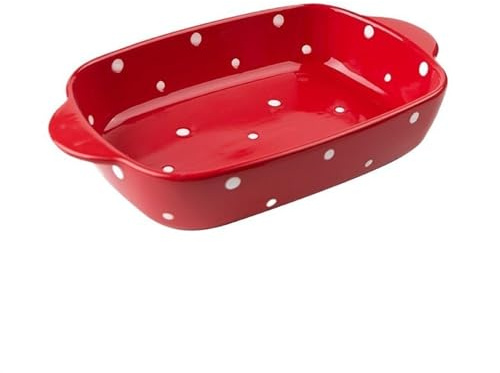 Baking tray Keramisk bakform, lasagneform, ugn, mikrovågsugnssäker, flerfärgad, 27x16x5,5cm(Yellow)