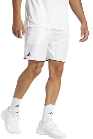 adidas Homme Club Tennis Climacool Shorts, White, S 9 inch