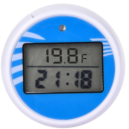 Digital Ice Bath Temperature Thermometer - Waterproof Floating Thermometer Timer for Cold Plunge Accessories