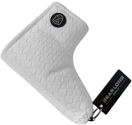 Funda para palo de golf Driver, funda para palo de golf – Funda magnética de piel sintética para putter, cubierta de putter, cubierta de putter, cubierta de putter de golf, cubierta para putter de