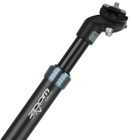 ZOOMBicycle Suspension Seatpost for eBike, 350mm Length, 27.2mm Diameter