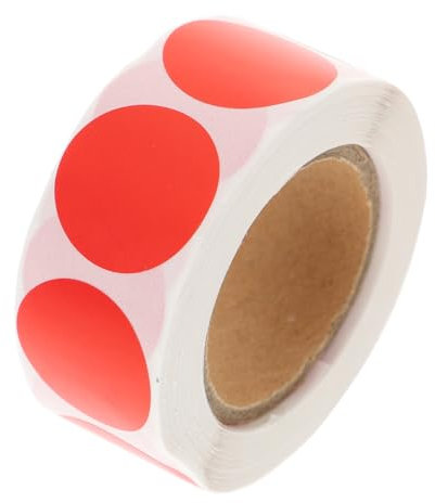 SEWACC Runde Punkte Aufkleber Selbstklebend Abnehmbare Punkte Etiketten Aus Hochwertigem Papier Kreis Etiketten Für Büro Und Heimorganisation Leichte Beschriftung Mit Filzstift Langlebig