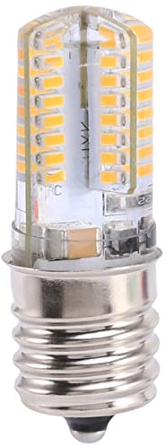 Asyduey E17 Sockel 5W 64 LED-Lampen-Birne 3014 SMD-Licht warmweiss Wechselstrom 110V-220V