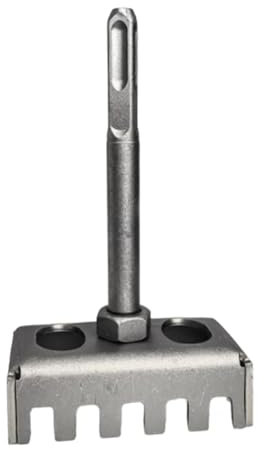 MagiDeal Perforateur à douille, outil de rainurage carré, robuste, pour mur, boîte de sortie, pour ciment, béton, brique