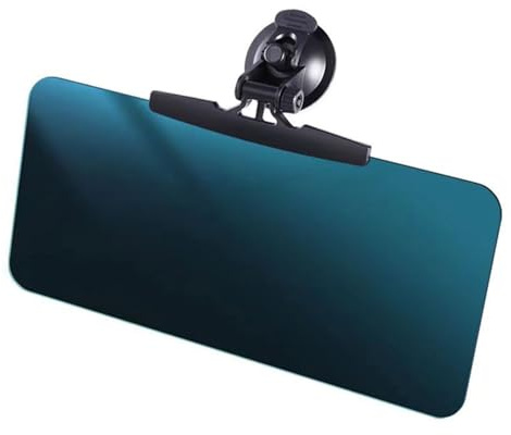 Pare Soleil pour Pare Brise, 34x15cm, Pares Soleil Anti Eblouissement De Voiture avec Ventouse, Extension De Visière Anti-UV Voiture, pour SUV, Camions