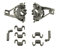 Bosch Genuine Original Dishwasher Bearing Basket Kit Fits Neff/Siemens Series