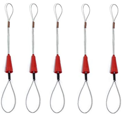 Vepoty Cable Pulling Socks Grips 5pcs Wire Mesh Puller for Cable Fish Tape Reel