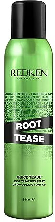 Redken Innovatives Finishing Spray für alle Haartypen, Ideal für toupierte Looks, Mattes Finish, Vegane Formel, Root Tease Spray, 1 x 250 ml