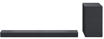 LG DSC9S 3.1.3 Soundbar (400W) mit kabellosem Subwoofer (Dolby Atmos, HDMI, Bluetooth), Schwarz [Modelljahr 2023]